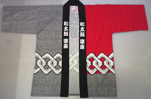10.祭り袢纏 大人用(和太鼓 楽座) 10.祭り袢纏 大人用(和太鼓 楽座)